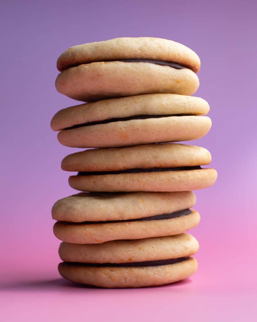 vegan milano cookies recipe, a fun copycat that's great for gifting
