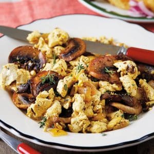 The original vegan with a vengeance scrambled tofu