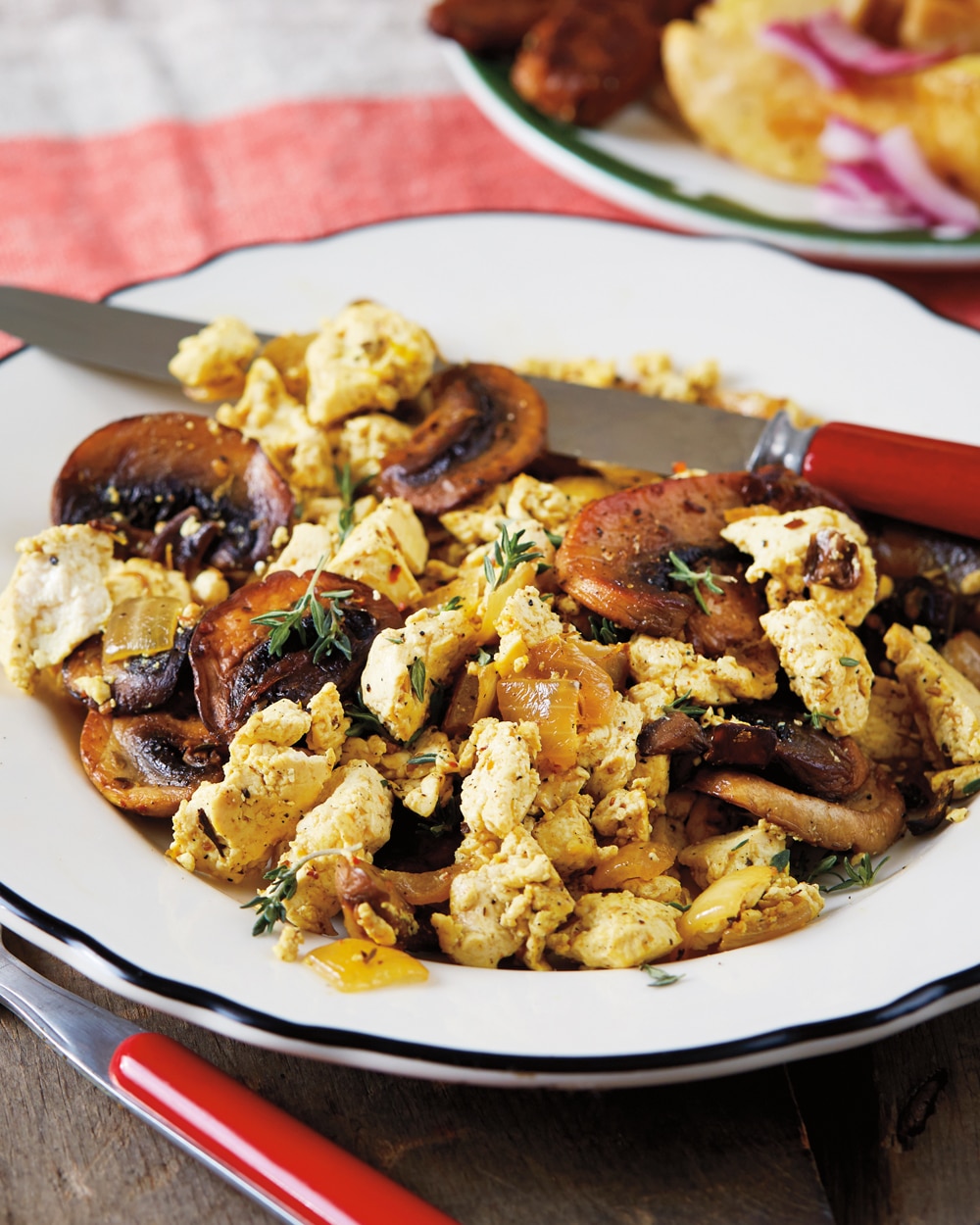 The original vegan with a vengeance scrambled tofu
