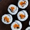 Vegan Sweet Potato Shiitake Sushi Rolls