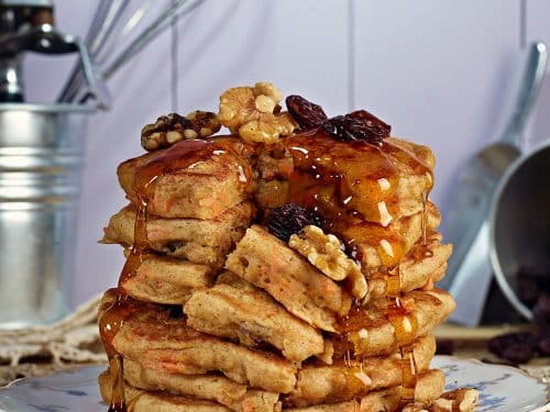 Carrot Cake Pancakes