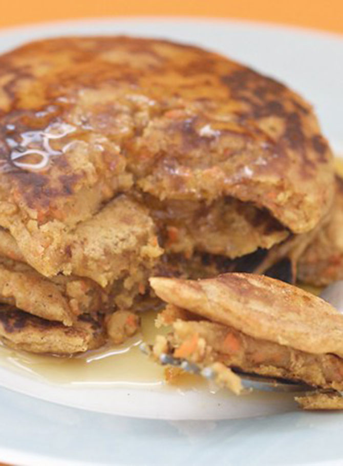 Carrot Cake Pancakes – Post Punk Kitchen – Isa Chandra MoskowitzFacebookInstagramTwitterFacebookInstagramTwitter