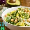 Vegan caesar salad