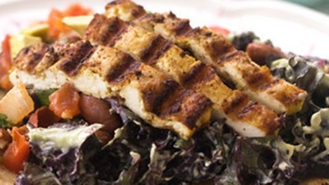 Curry Tofu Tacos With Pintos & Kale Slaw