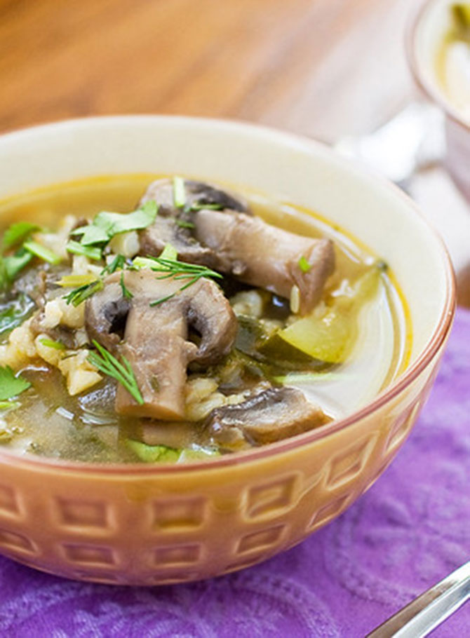 MushroomBarleySoup