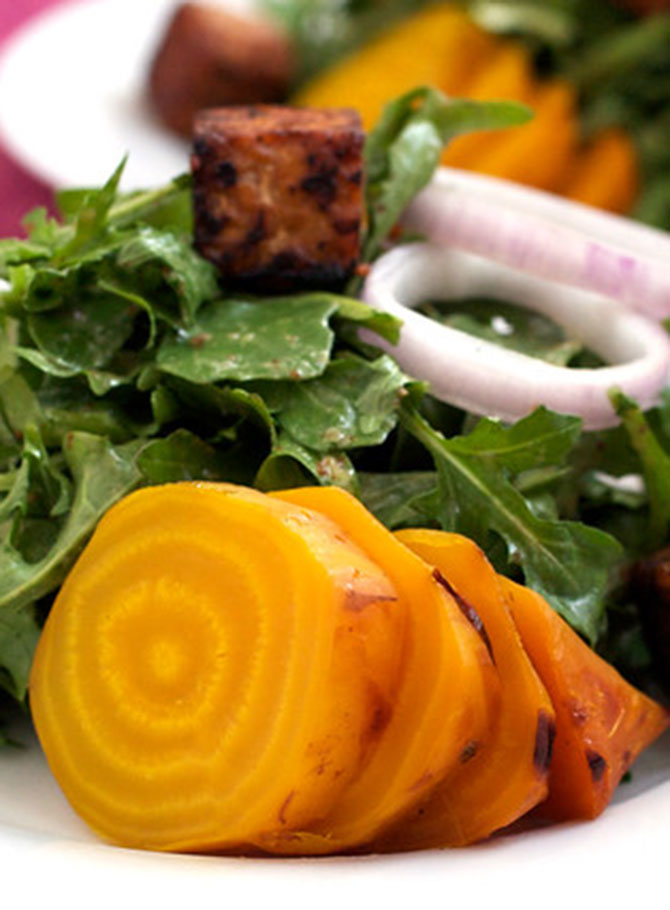 RoastedYellowBeetSalad-