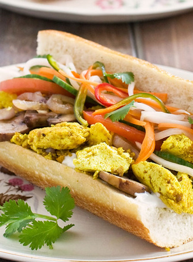 ScrambleTofuBreakfastBahnMi