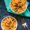 Vegan chipotle macaroni and cheese