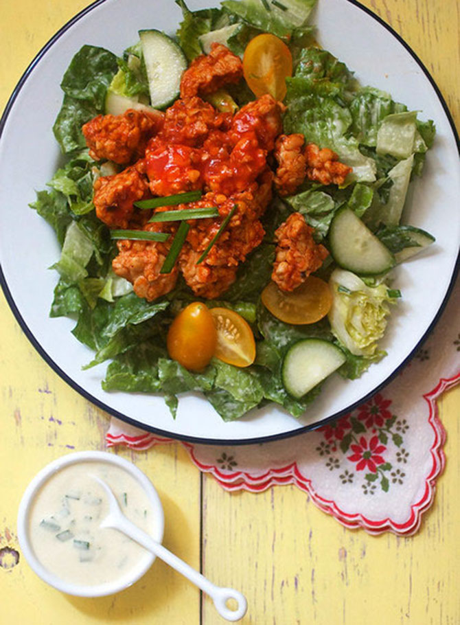 RanchSaladBuffaloTempeh