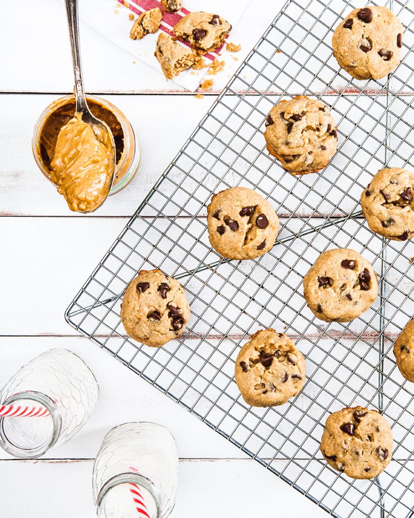 Peanut Butter Chocolate Chip Cookies