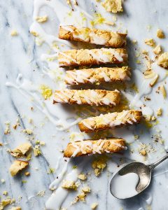 Vegan Lemon Almond Biscotti