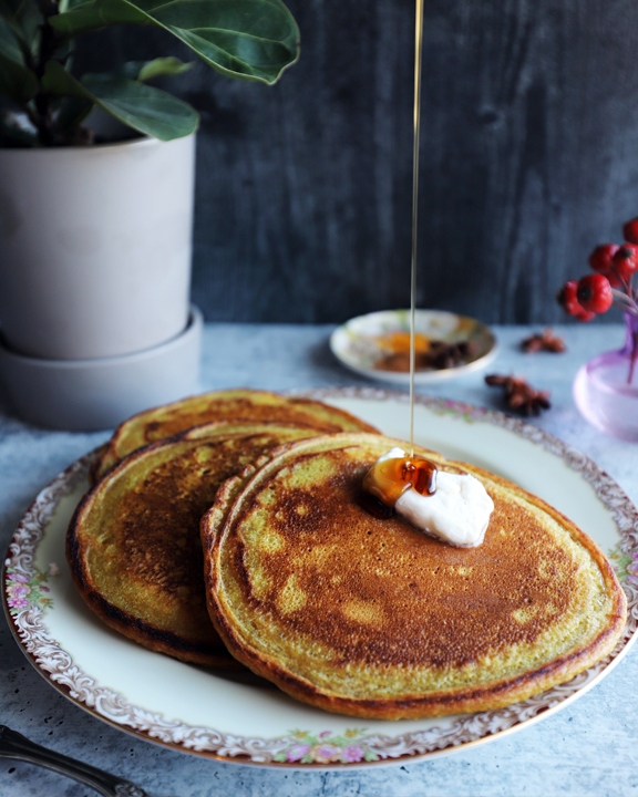 Earl Gray Chai Pancakes