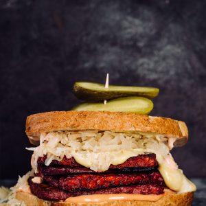 Tempeh Beet Reubens