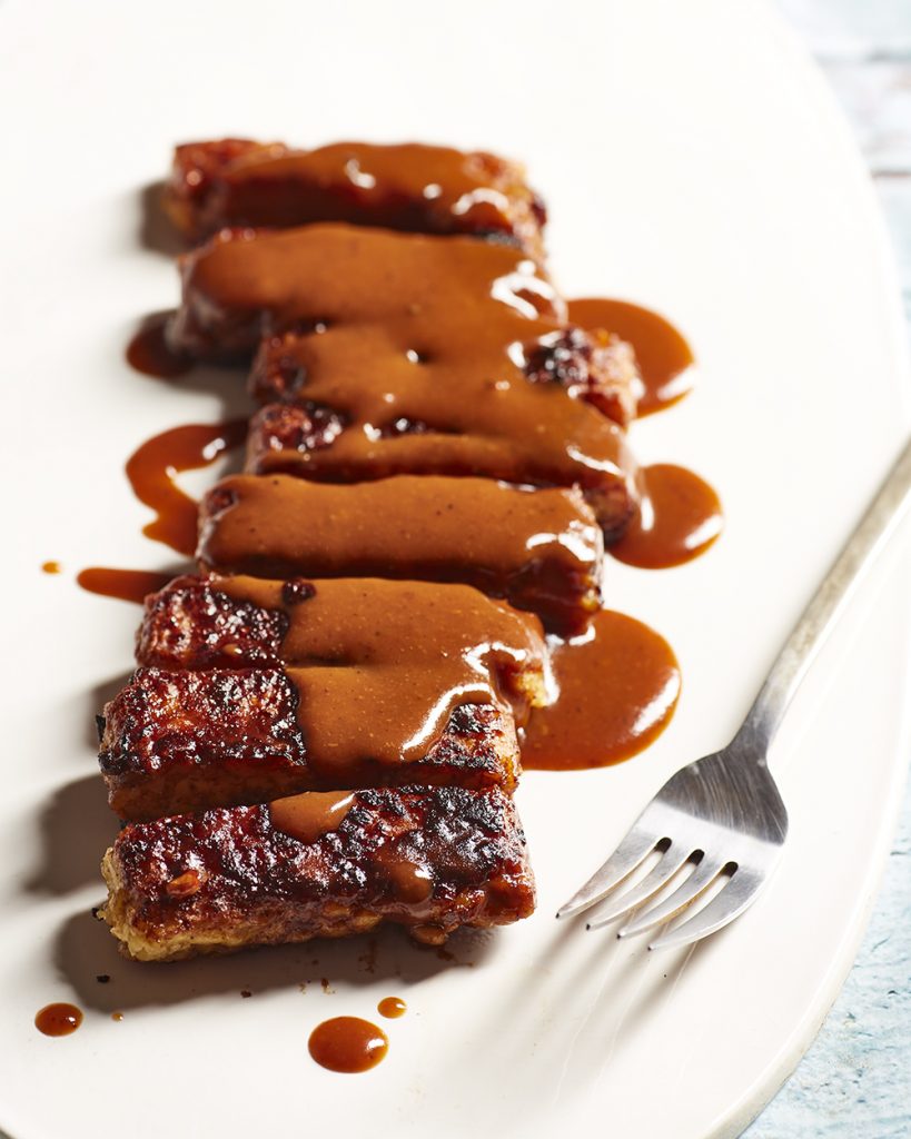 BBQ Tempeh Ribs