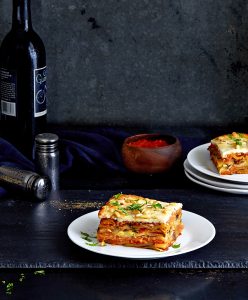 Vegan Eggplant-Potato Moussaka