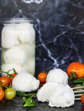 Vegan Cashew Mozzarella