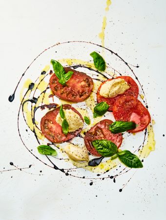 Vegan Tomato Caprese