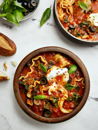Vegan Lasagna Soup
