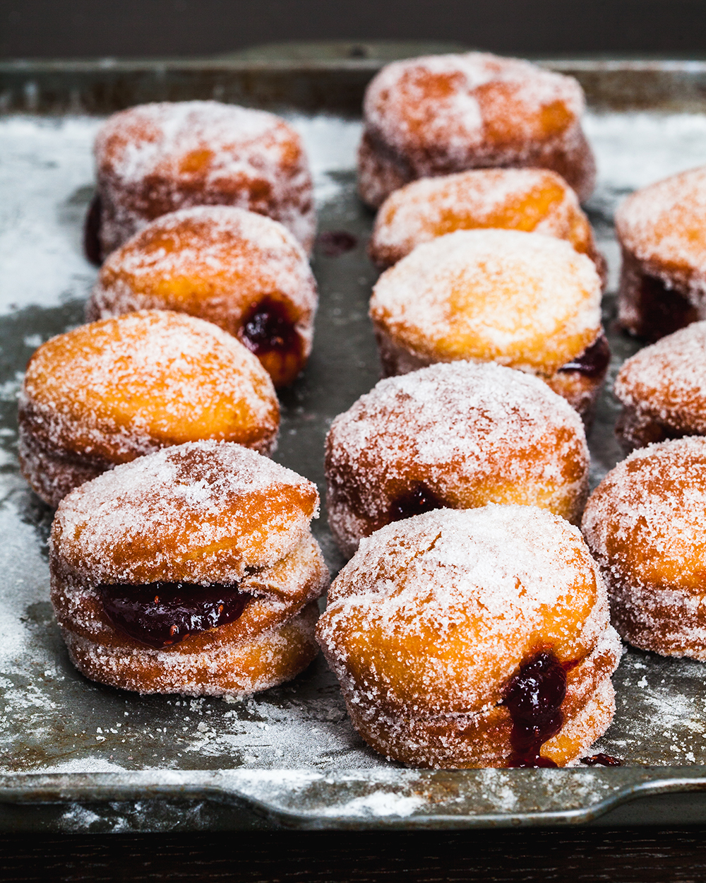 Vegan Jelly Donuts
