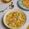 Vegan Yuba Chick'n Noodle Soup