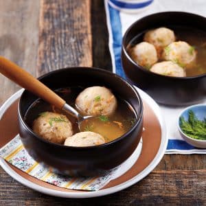 Vegan matzoh ball souo - the best recipe
