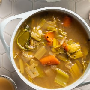 Homemade Vegetarian Chicken Broth Recipe