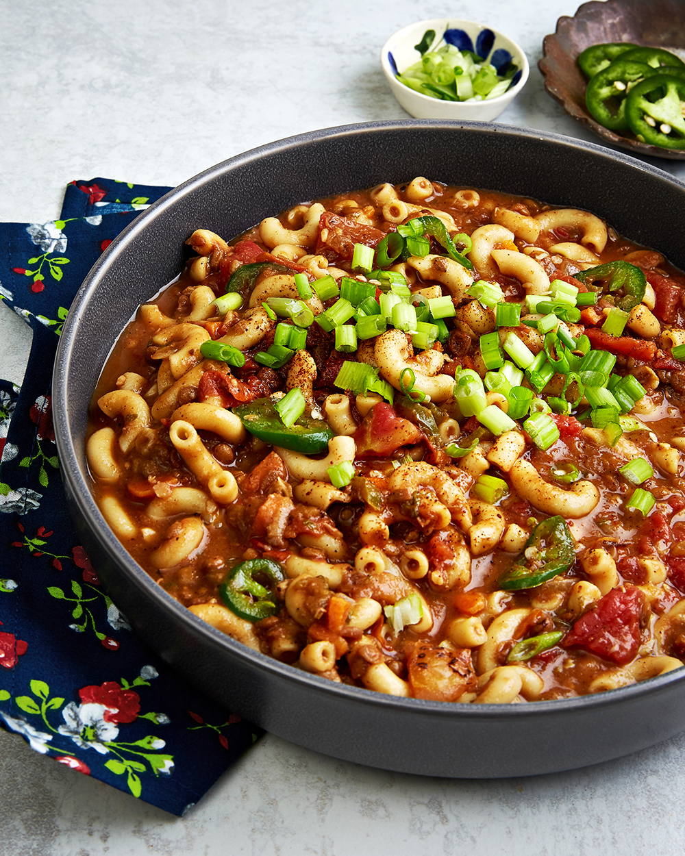 Vegan One-Pot Chili Mac