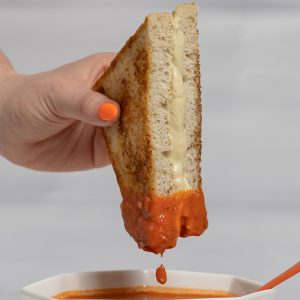 Vegan Grilled Cheese And Tomato Soup