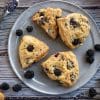 Blackberry Lavender Scones