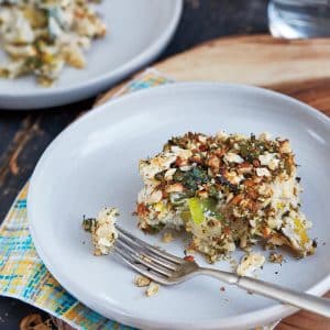 vegan cauliflower kugel for passover