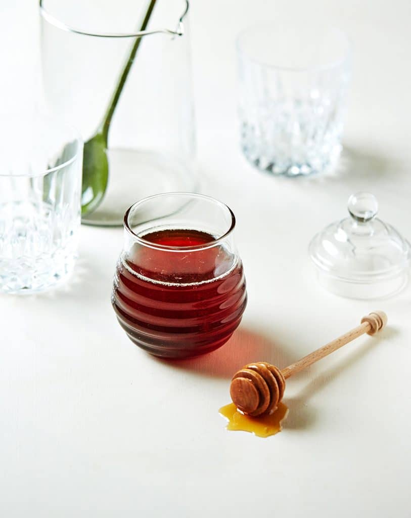 Homemade vegan honey situation