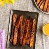Easy crispy smoky tempeh bacon recipe