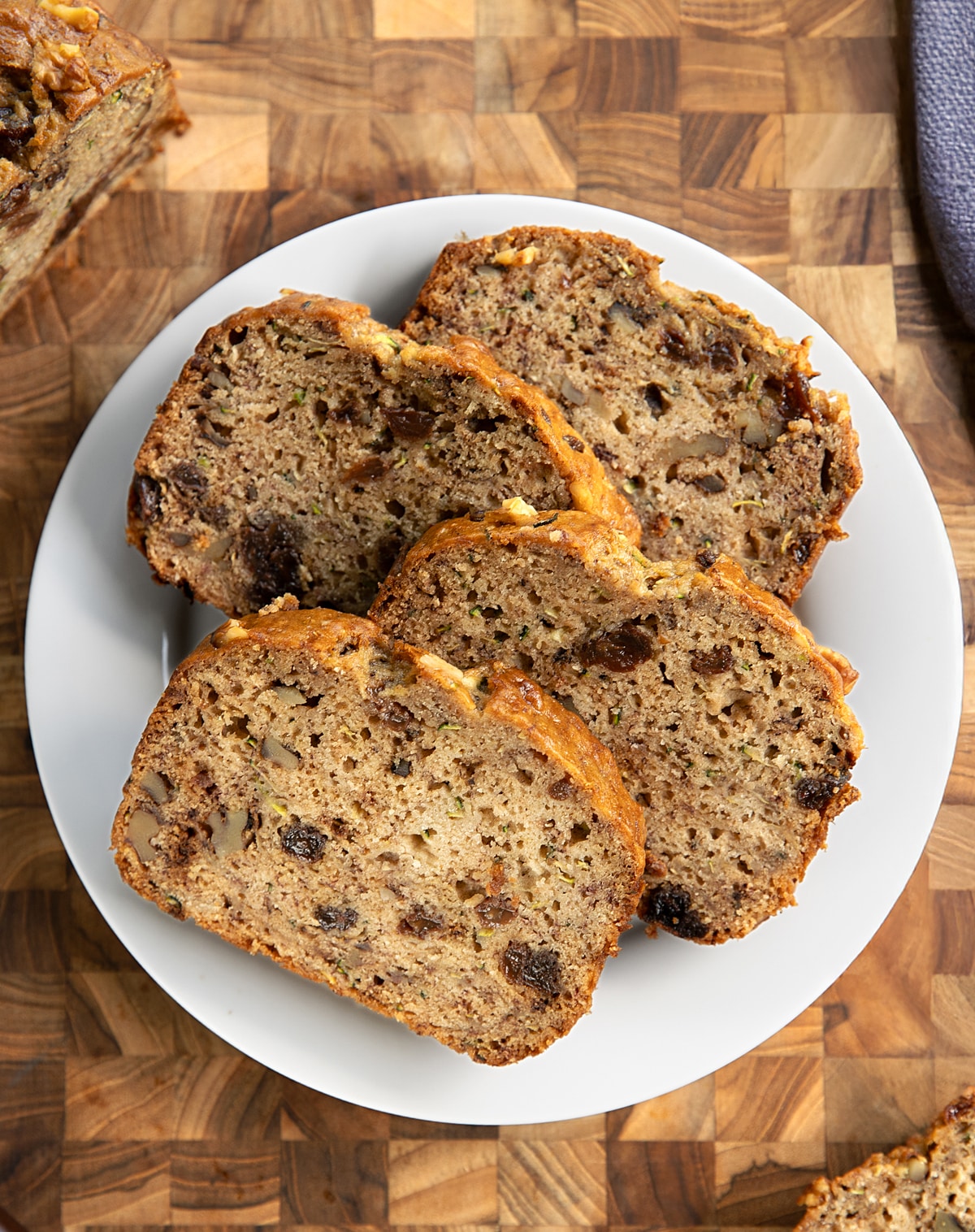 Zucchini banana bread